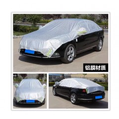 汽车遮阳半罩车衣 铝膜轻便款 SUV车 防雨防晒 单位：件