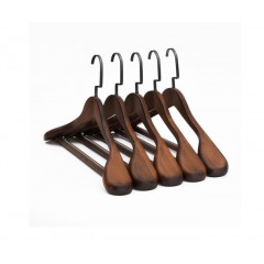 实木复古原木衣架（挂西装专用）