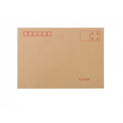 晨光AGWN8532 3号牛皮纸信封/ 发票袋176*125mm  20个装/包