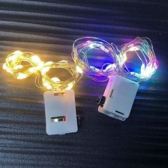 波波球铜线小彩灯3M彩光灯带电子（三挡可调：快闪/漫闪/长亮）（单位：个）