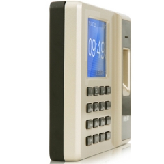 得力（deli）33153 智能指纹考勤机 免软件脱机打卡机 自动生成报表 U盘下载