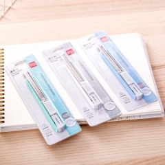 得力(deli)2086小号铝合金美工刀壁纸刀裁纸刀 3色随机