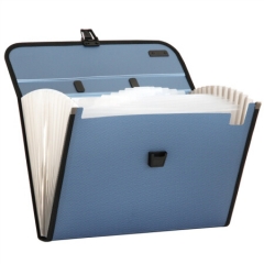 得力5555 提式风琴包A4/12 颜色随机