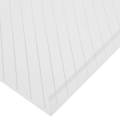 晨光ADM94584斜纹纽扣袋文件袋A4 12个/包  白色 单位：个