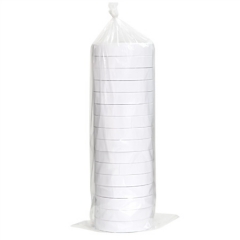 得力30402棉纸双面胶带18mm*10y/9.1米/16卷/袋