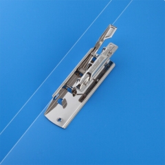 齐心A605文件夹A4双强力夹 黄色