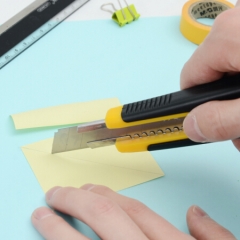 晨光ASS91315自动锁大号美工刀裁纸刀18mm 单位：把