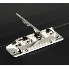 得力(deli)5302 实用文件夹 A4双强力夹 黑色 单只装