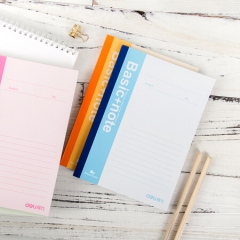 得力(deli)6本A5/100页无线装订软抄本办公记事本 文具笔记本子7655