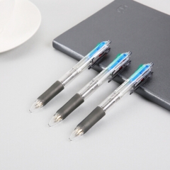 晨光BP8030 0.7mm四色子弹头按动圆珠笔 12支/盒 单位：支