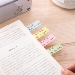 得力66307百事贴（100张4色/袋） 12袋/盒