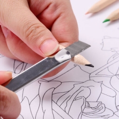 晨光ASS91375自动锁金属小号美工刀 9mm 单位：把