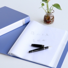 得力(deli) 5106 ABA系列A4/60页资料册 蓝色 单只装