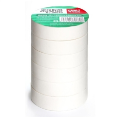 得力（deli）30670 装修遮蔽带/无痕纸/贴膜 美纹纸胶带24mm*20y（18.3米） 6卷装（单位：筒）