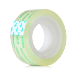 得力(deli)30079 透明文具胶带18mm*18m 4卷/筒装