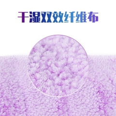 妙洁 喷水式平板拖把 360°无死角