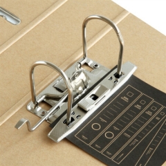 得力（deli）5913 牛皮纸系列3英寸快劳夹 黄 单只装