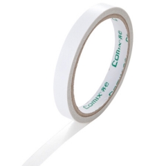 齐心（COMIX）10卷装12mm*10y(9.1米）棉纸双面胶带 办公文具 MJ1210-10