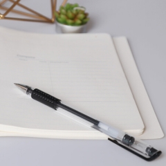 齐心(Comix) GP6600 12支0.5mm黑色装商务中性笔/水笔/签字笔 办公文具