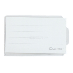 齐心F56拉链袋 A4透明 10个/包颜色随机