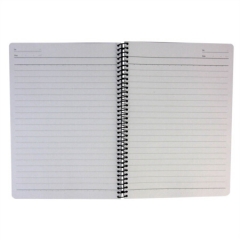 得力7683办公螺旋本(混色)A5 60张  10本/包  单位：包