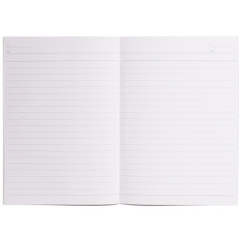 得力7674 无线装订软抄本办公记事本A5/60页 10本/包（混）