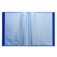 得力(deli) 5003 经济型A4/30页资料册 蓝色 12只装