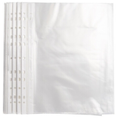 齐心(Comix) EH303A-1 白色  11孔文件保护袋 A4资料替芯袋  办公文具 100个/袋