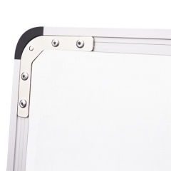 得力（deli）120*90cm悬挂式磁性白板/会议写字板 移动挂钩 易写易擦 7855