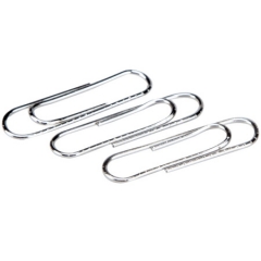 齐心 B3508防滑纹回形针/曲别针150枚装3# 单位：筒