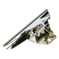 得力9531山形票据票夹画板夹145mm 4个/包大号