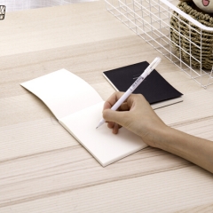 得力(deli)21702 12本64K/70页随身拍纸本便签条本 空白页软抄本记事本草稿纸本 21702