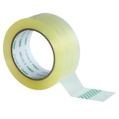 得力30173封箱/透明胶带45mm*60Y 打包胶带 6卷/筒