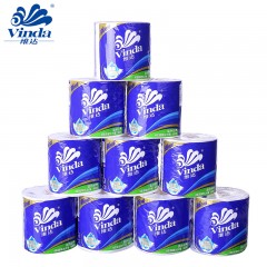 维达V4080 160g4层蓝色经典卫卷 一袋6提 一提10卷