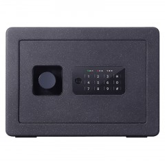 得力33515电子密码保险柜家用办公入墙保险箱 黑色