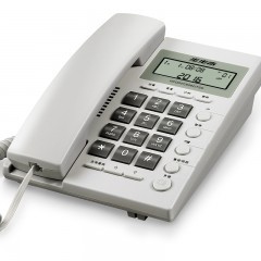 步步高电话机HCD007(6101)TSD 来电显示电话机型 有绳电话机 流光银
