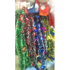 装饰彩带彩条毛条拉花生日晚会结婚房间商场布置幼儿园挂饰2米/条