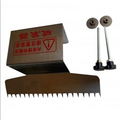 垃圾分类破袋神器湿垃圾清理不锈钢器工具