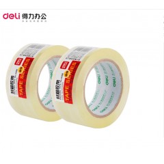 得力30368超市封箱胶带 60mmｘ60y  72卷/箱