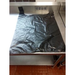 鸿运旺53黑方花大耳 背心式 大号垃圾袋 55*68cm 黑色 27个/扎 20扎/件（21+8）